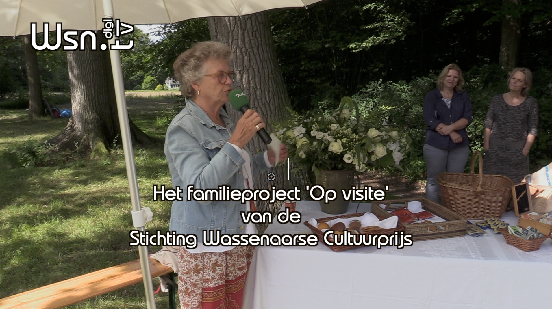 Eerste Project Stichting Wassenaarse Cultuurprijs “Op visite@ Rust en Vreugd Groot Succes !